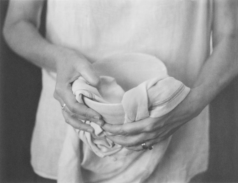 © Ruth Lauer-Manenti - Hands with Bowl 9" x 11" archival pigment print