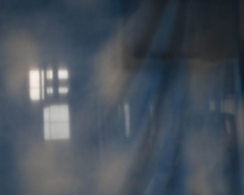 © Ruth Lauer-Manenti - blue cloth old hallway #15