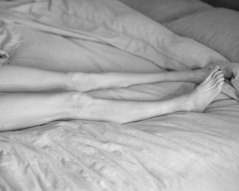 © Ruth Lauer-Manenti - Legs No.1, archival pigment print 12" x 15", gelatin silver print 4" x 5"