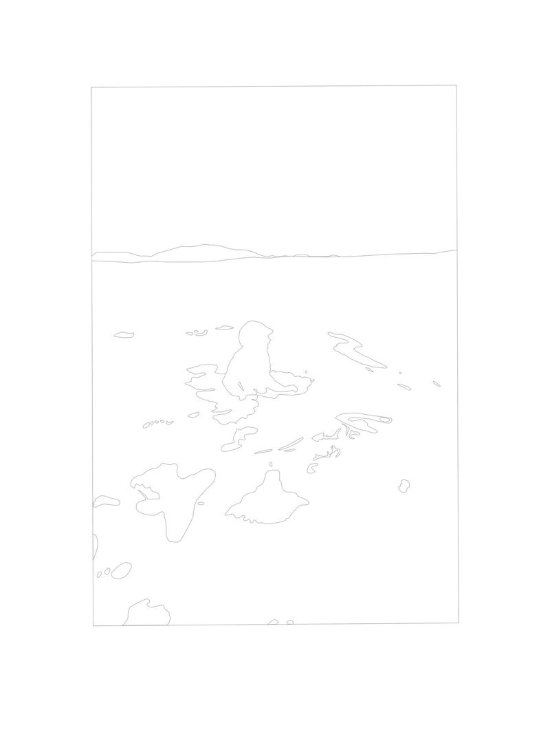 © Simon Sola Holischka - the artist as a baby, outline