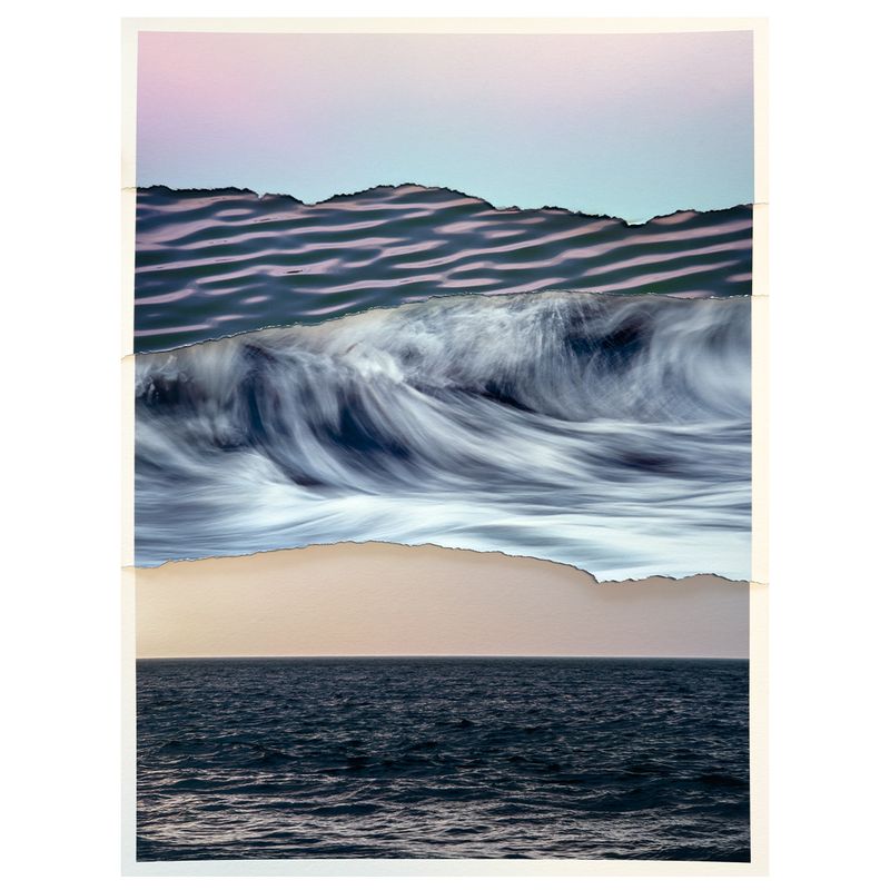 © Anne-Meike van Willegen - Image from the Coastline collage photography project