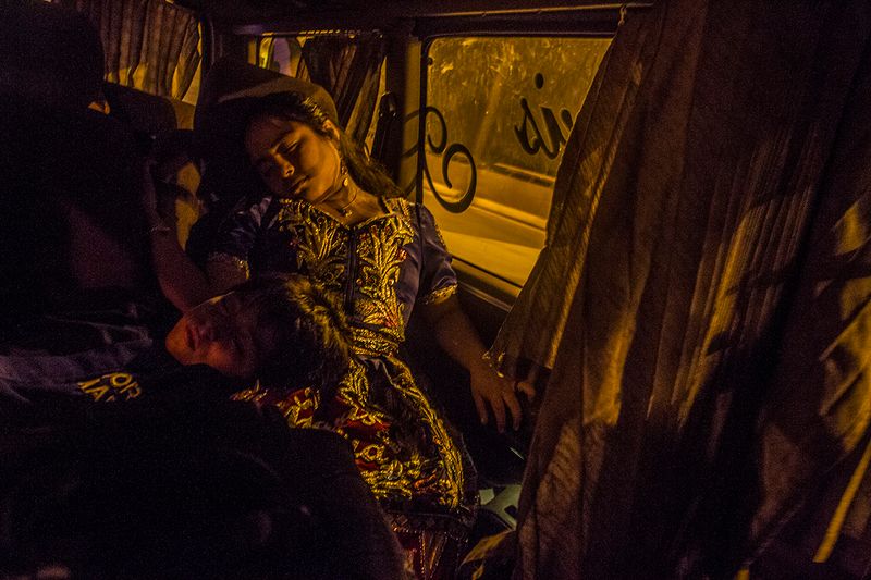 © Max Cabello Orcasitas - Image from the The Girls want to be singers Wayno photography project