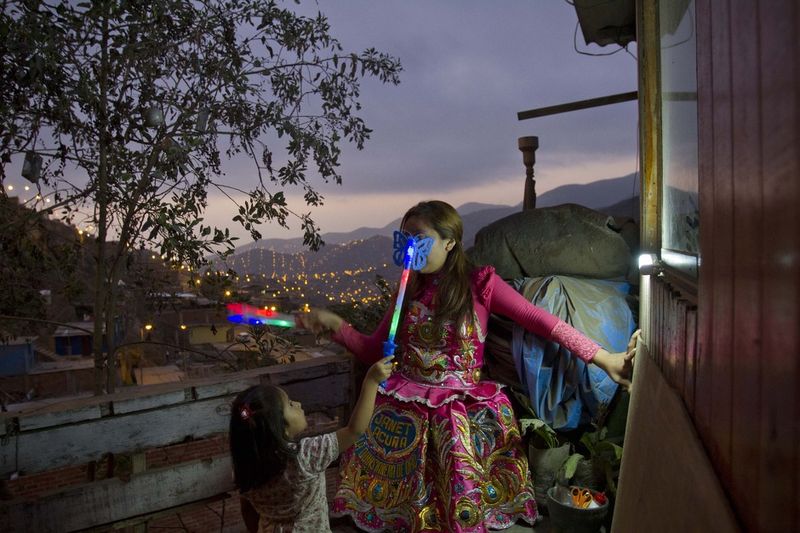 © Max Cabello Orcasitas - Image from the Happy Days in the new quarters of the periphery of Lima photography project