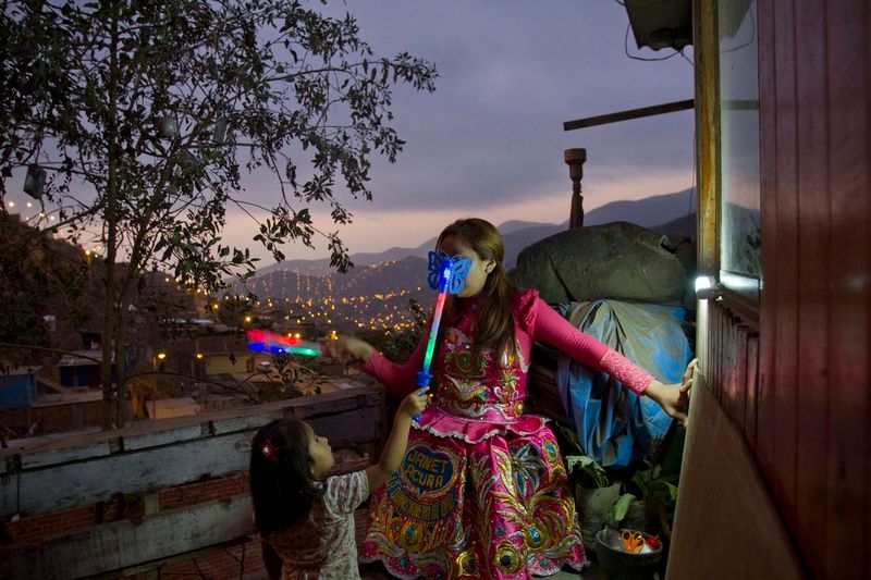 © Max Cabello Orcasitas - Image from the Happy Days in the new quarters of the periphery of Lima photography project