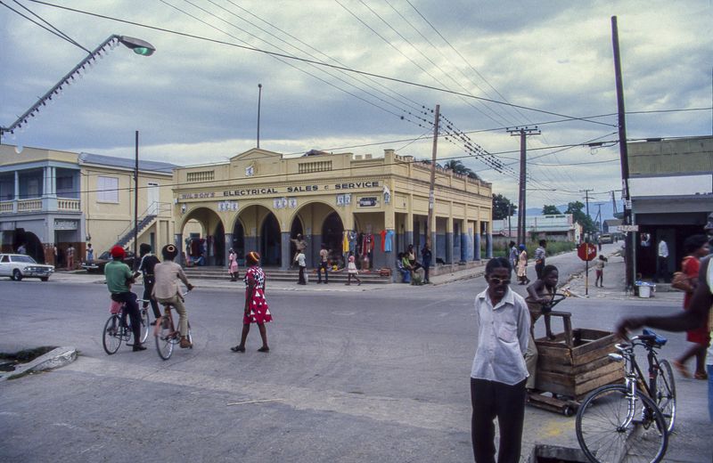 © Steven Edson - People in a small town on the south western part of Jamaica