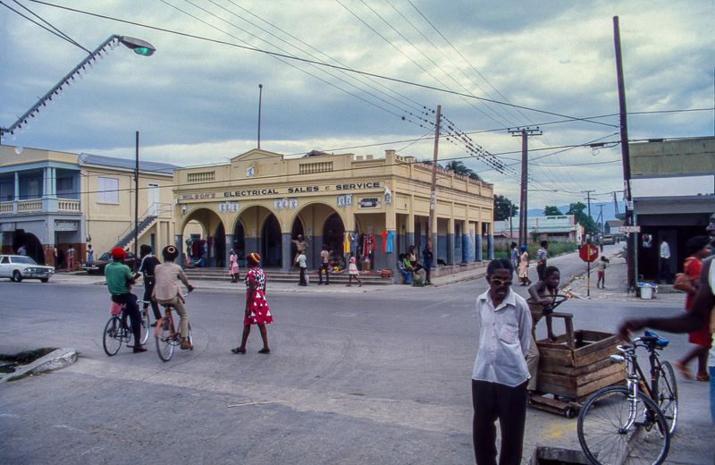 © Steven Edson - People in a small town on the south western part of Jamaica