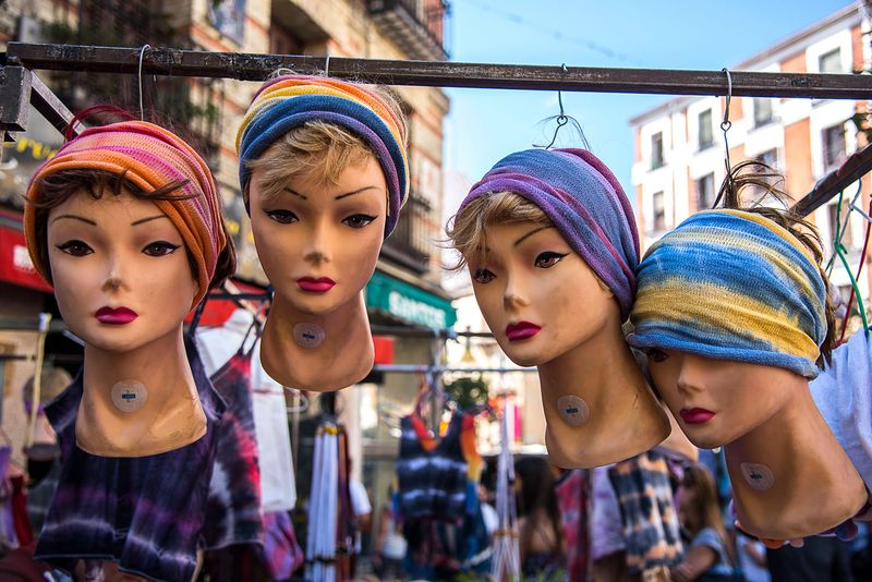 © Steven Edson - El Retiro Flea Market, Madrid, Spain