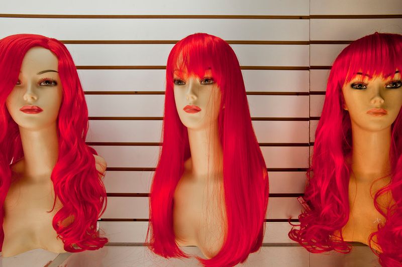 © Steven Edson - Store mannequins in window in NYC.