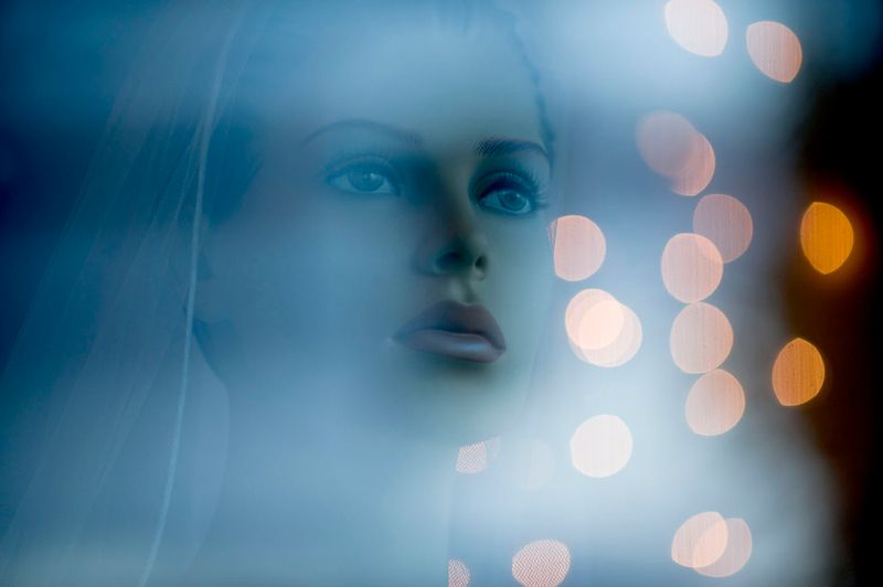 © Steven Edson - Store mannequins in window in Watertown, MA