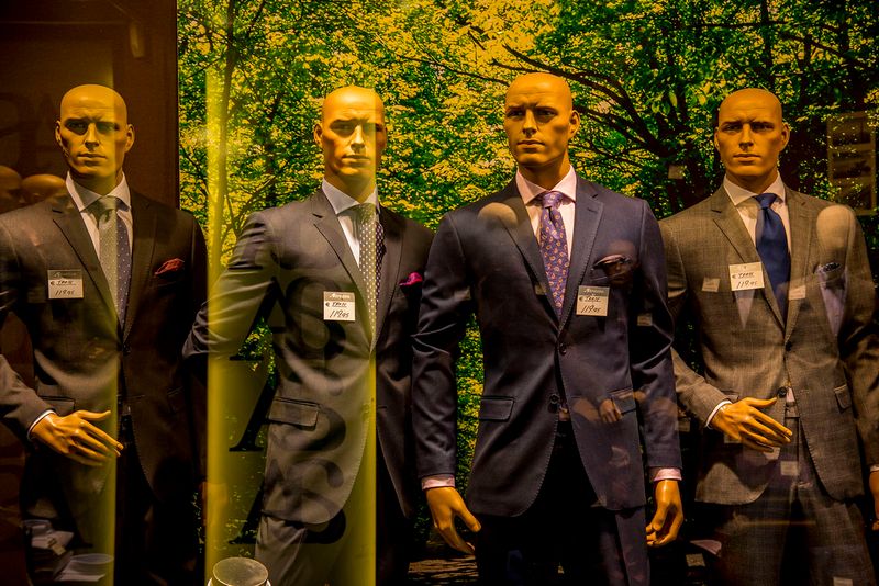 © Steven Edson - Manly mannequins from Madrid, Spain