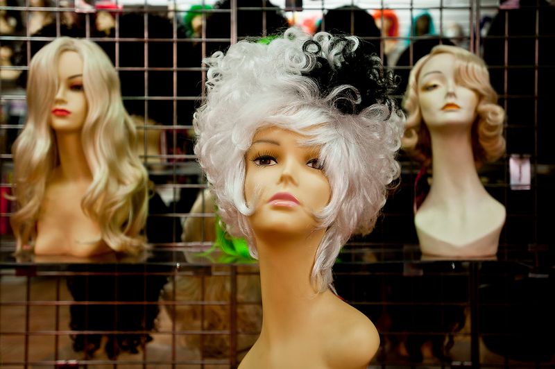 © Steven Edson - Store mannequins in window in Somerville, MA