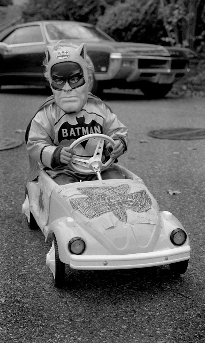 © Steven Edson - Boy in Halloween costume. New Rochelle, NY