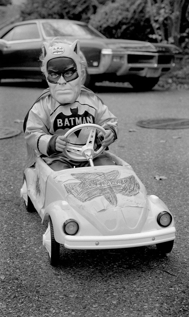 © Steven Edson - Boy in Halloween costume. New Rochelle, NY