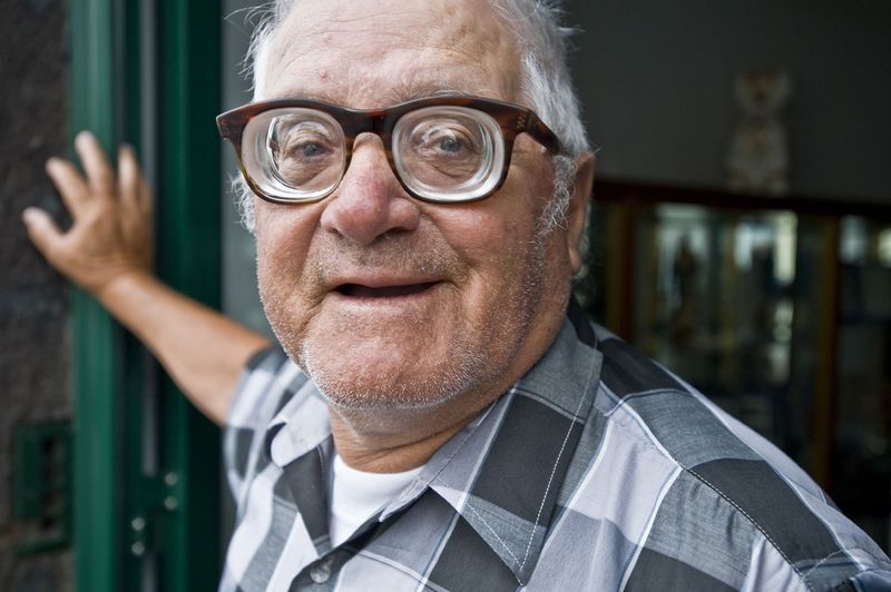© Steven Edson - Old man with thick lenses. Azores, Portugal