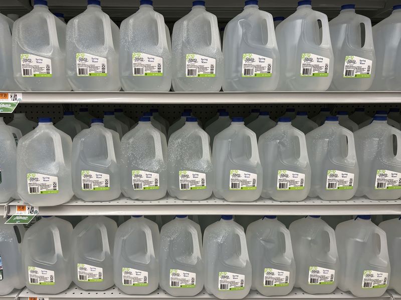 © Steven Edson - Water in plastic jugs