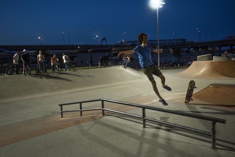 © Steven Edson - Image from the Skateboard Park photography project