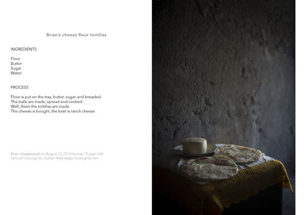 © Zahara Gomez Lucini - Image from the Recipes for memory photography project