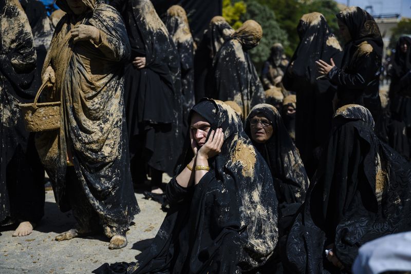 © shahab Naseri - Image from the The Mourners photography project