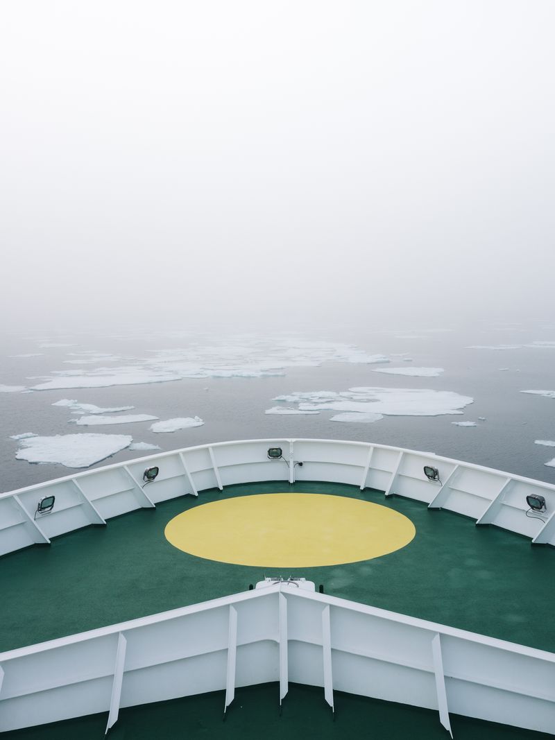 © Jan Richard Heinicke - Fog is a very common phenomenon in the arctic when warm surface water meets cool air on the ocean surface.