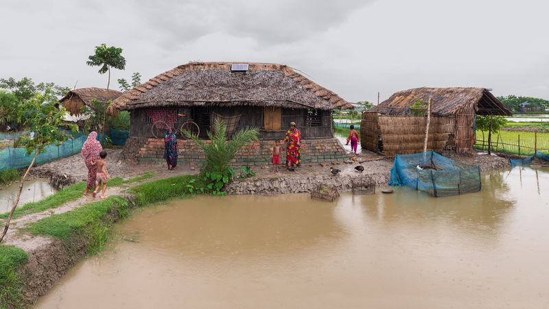 © Carrie and Eric Tomberlin - Flood-Resistant Housing, Koyra