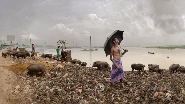 © Carrie and Eric Tomberlin - Flooded Brick Factory, Ashulia