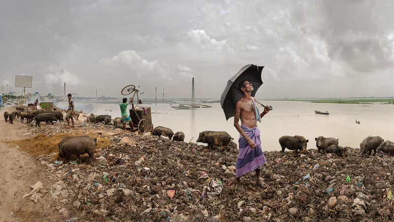 © Carrie and Eric Tomberlin - Flooded Brick Factory, Ashulia