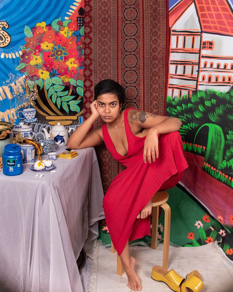 © Cheryl  Mukherji - Come Over, 2022, Inkjet print