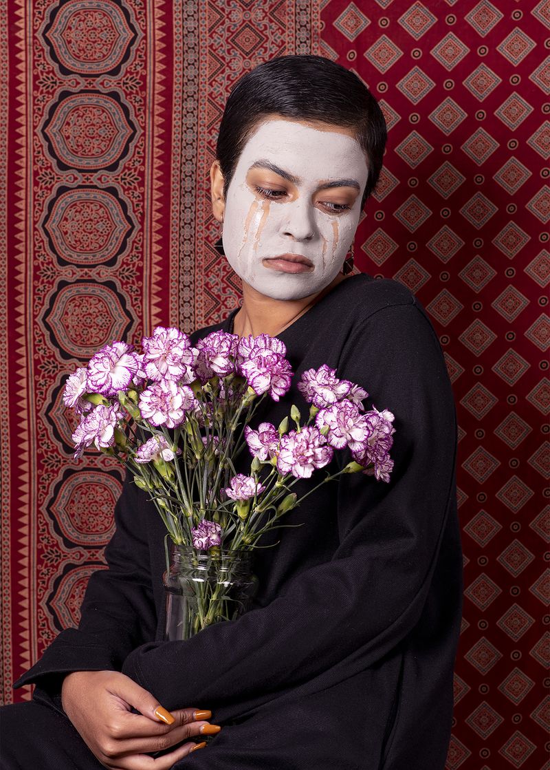 © Cheryl  Mukherji - Masks (2), 2022, Inkjet print