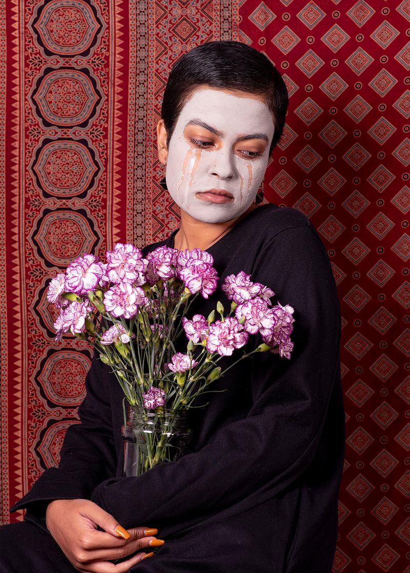 © Cheryl  Mukherji - Masks (2), 2022, Inkjet print