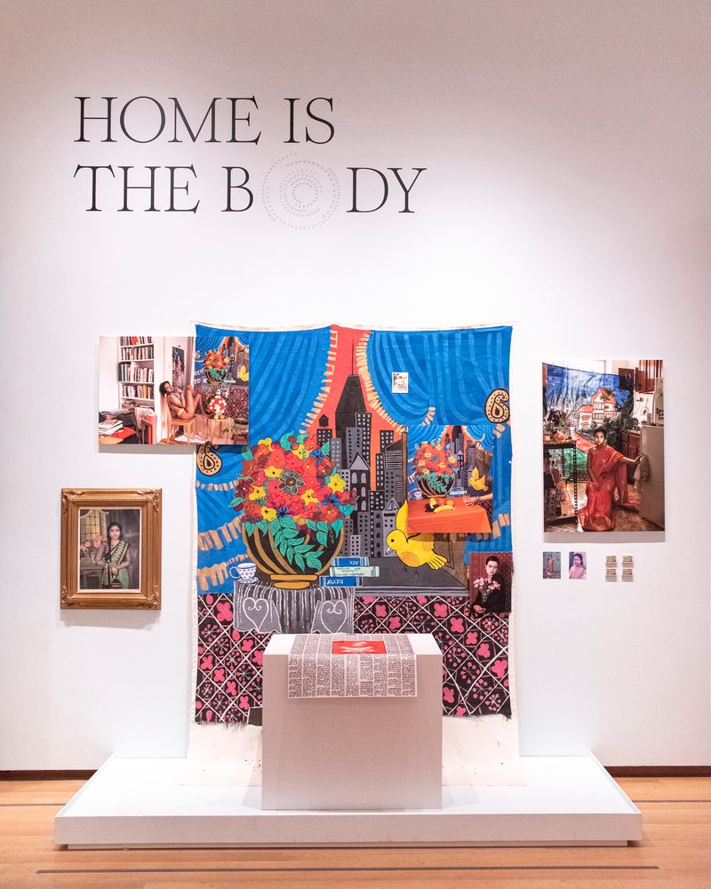 © Cheryl  Mukherji - Installation of Wanted Beautiful Home Loving Girl at the Museum of the City of New York, 2023