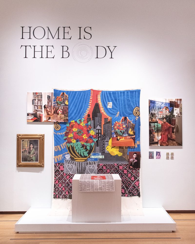© Cheryl  Mukherji - Installation of Wanted Beautiful Home Loving Girl at the Museum of the City of New York, 2023