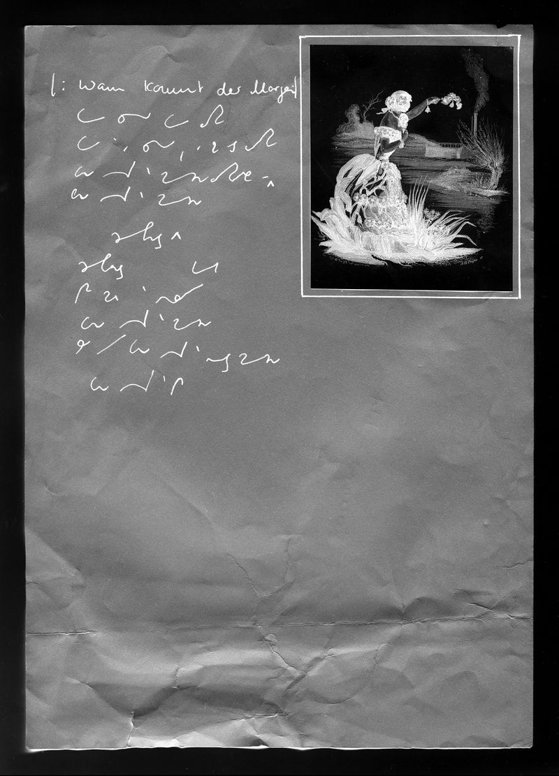 © Peter Watkins - Wann Kommt der Morgen (the dawn) 60 cm x 43 cm Archival pigment print Valchromat frame 2022