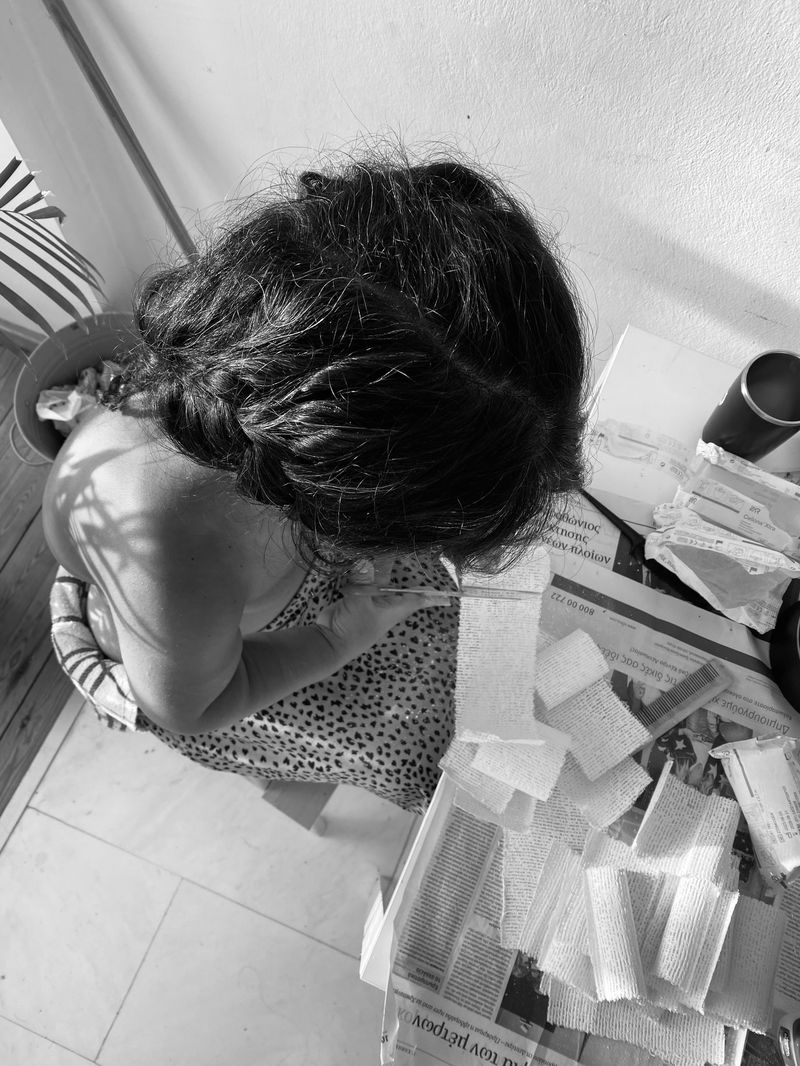 © Demetra Nicodemou - Image from the CARE FOR SELF 'φροντίδα' photography project