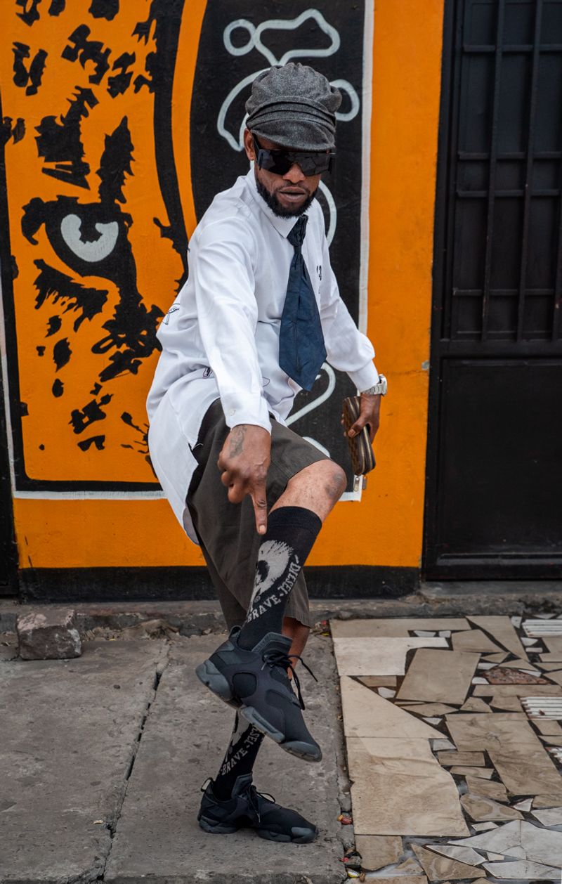 © Biljana Jurukovski - Image from the "Sapeurs of Kinshasa: Resilience in Fashion" photography project