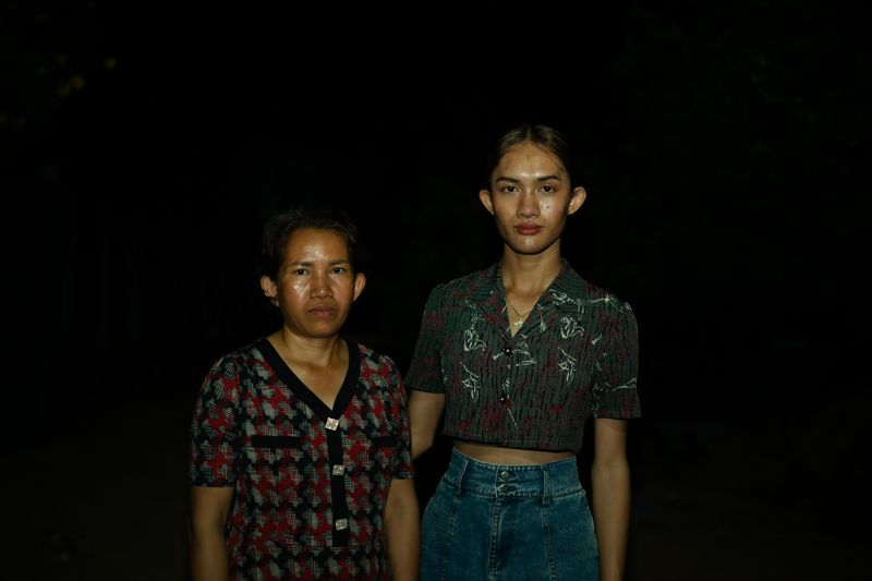 © Bienyl Huelgas - Yav with her mother, who is very supportive of her gender transition.