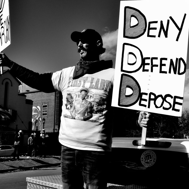 © Scott Flora - Image from the Marching Toward Democracy photography project