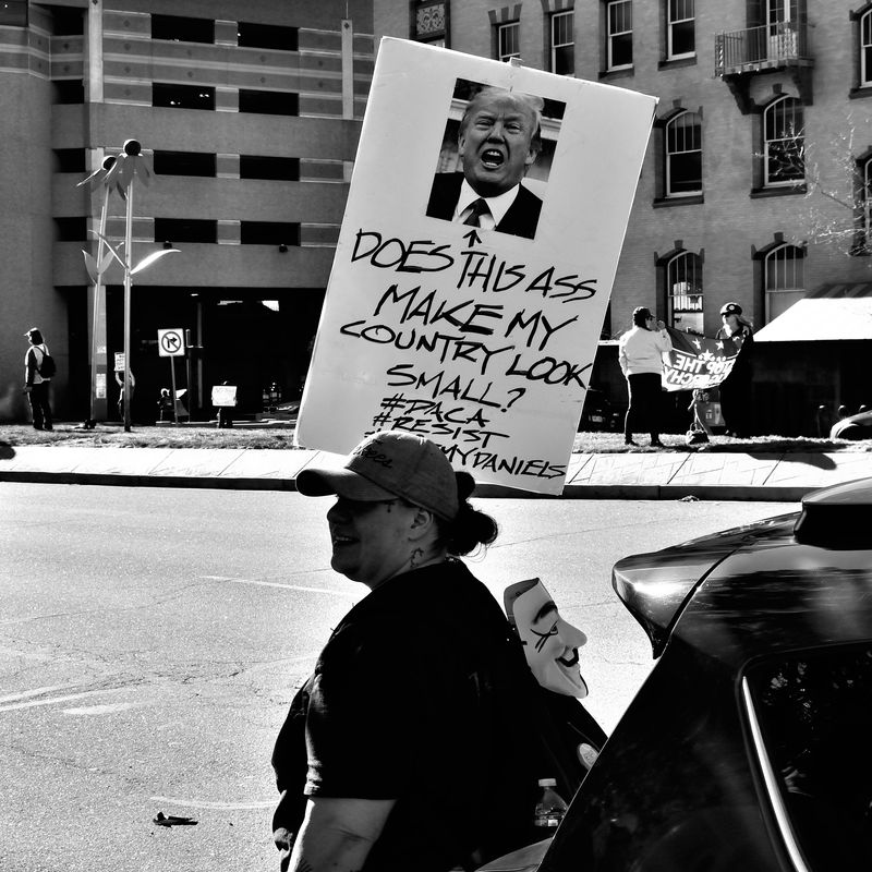 © Scott Flora - Image from the Marching Toward Democracy photography project