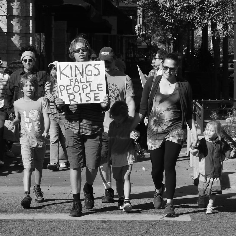 © Scott Flora - Image from the Marching Toward Democracy photography project