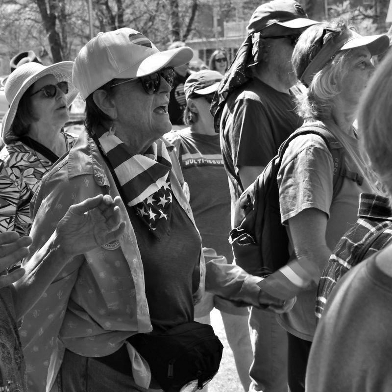 © Scott Flora - Image from the Protesting and Singing - 2026 photography project
