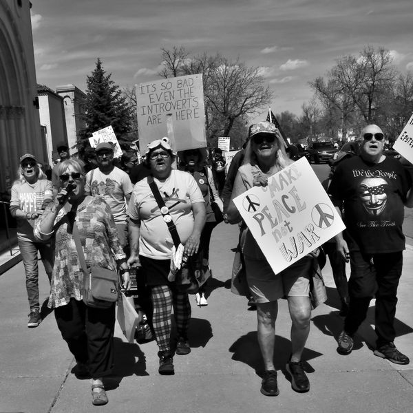 © Scott Flora - Image from the Protesting and Singing - 2026 photography project