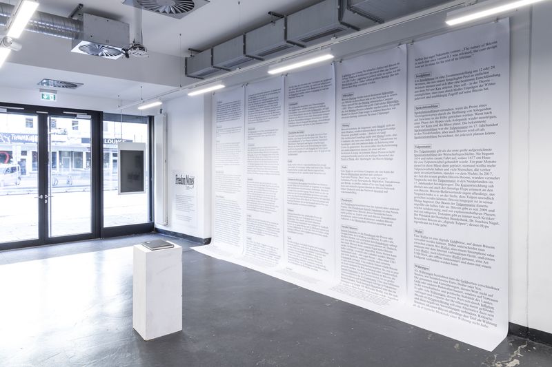 © Enka Springub - Exhibition in Pop Up Raum in Hamburg, Germany, 2025.