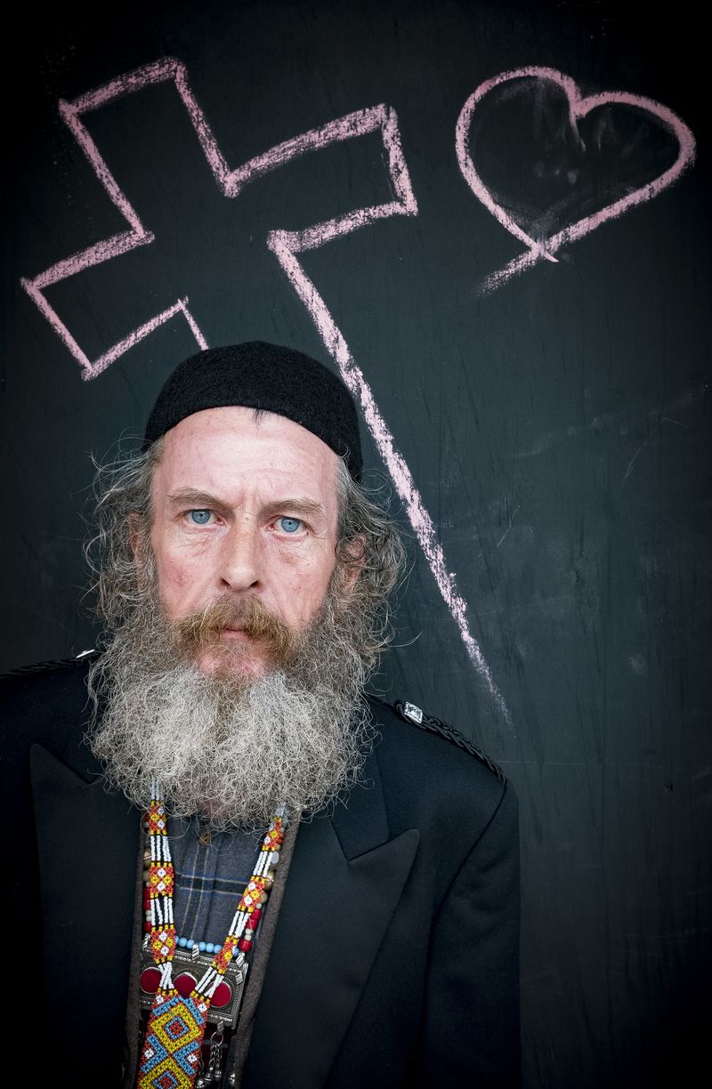 © John Perivolaris - Image from the Frankie Robertson, Sage of the Clyde photography project