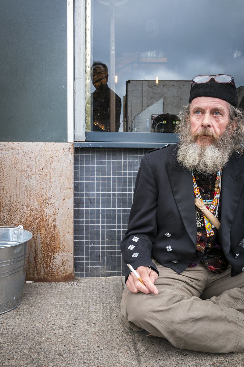© John Perivolaris - Frankie and I, 226 Gallowgate, Glasgow, 18 September 2019Frankie refers to me as his photographer and biographer.