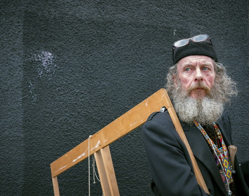 © John Perivolaris - Image from the Frankie Robertson, Sage of the Clyde photography project