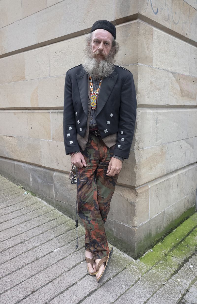 © John Perivolaris - Off Blythswood Square with Frankie Robertson, Glasgow, 20 August 2019