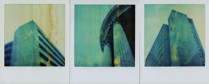 © John Perivolaris - Polaroid Triptych, 2017.
