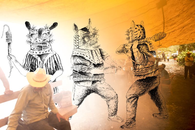 © Yael Martínez - Image from the The blood and the rain. photography project