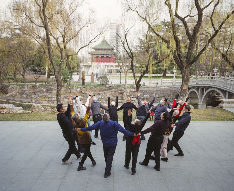 © Pan Wang - People rehearsing dancing in Xingqing Palace Park