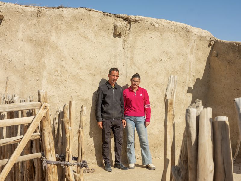 © Pan Wang - A Keriya couple. Yutian County, Hotan Prefecture, Xinjiang Uygur Autonomous Region, China, October 27, 2025.