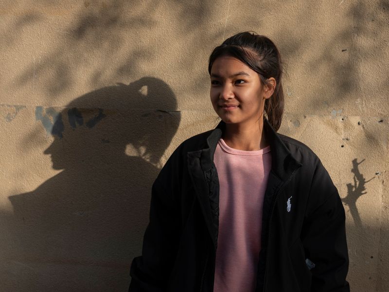 © Pan Wang - A female student named Norbiya.in Moyu County Ancient City, Xinjiang Uygur Autonomous Region, October 25, 2025,